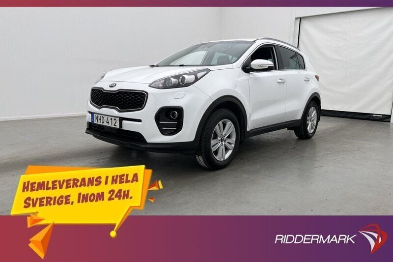 Vit Begagnad 2016 Kia Sportage Advance SUV | 164 800 kr (Marknadspris) - Bild 1/3