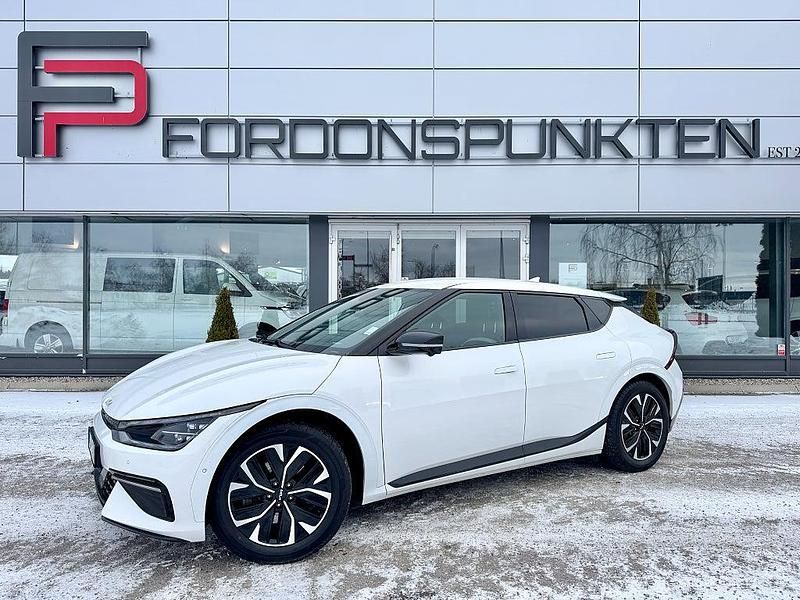 Begagnad Kia EV6 GT-Line 239 kW (325 HK) 2021 Vit metallic SUV