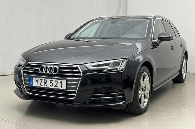 Svart Begagnad 2018 Audi A4 Proline Sedan | 213 000 kr (Marknadspris) - Bild 1/4
