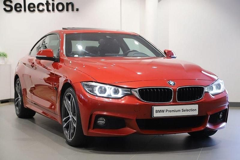 Röd Begagnad 2018 BMW 430 M Sport Sportkupé | 259 000 kr (Bra pris) - Bild 1/3