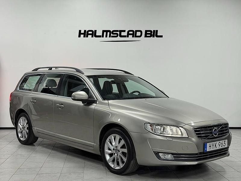 Brun Begagnad 2015 Volvo V70 Standard Kombi | 139 500 kr (Marknadspris) - Bild 1/4