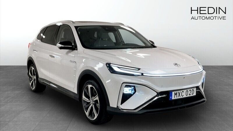 Vit (white) Begagnad 2021 MG Marvel R Performance SUV | 289 800 kr (Superpris) - Bild 1/4