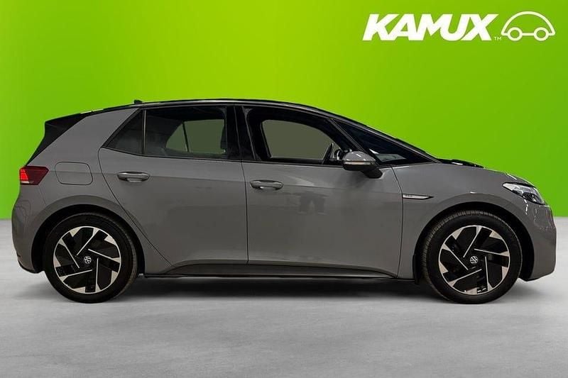 Begagnad VW ID.3 Pro Performance 150 kW (204 HK) 2021 Silver/grå Halvkombi