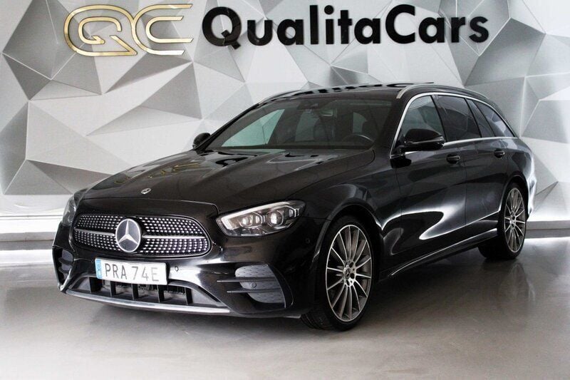 Svart Begagnad 2021 Mercedes E400 AMG Kombi | 419 900 kr (Marknadspris) - Bild 1/4
