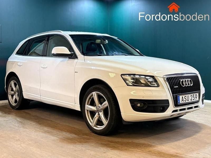 Vit Begagnad 2008 Audi Q5 S-Line SUV | 114 900 kr (Lite dyr) - Bild 1/4