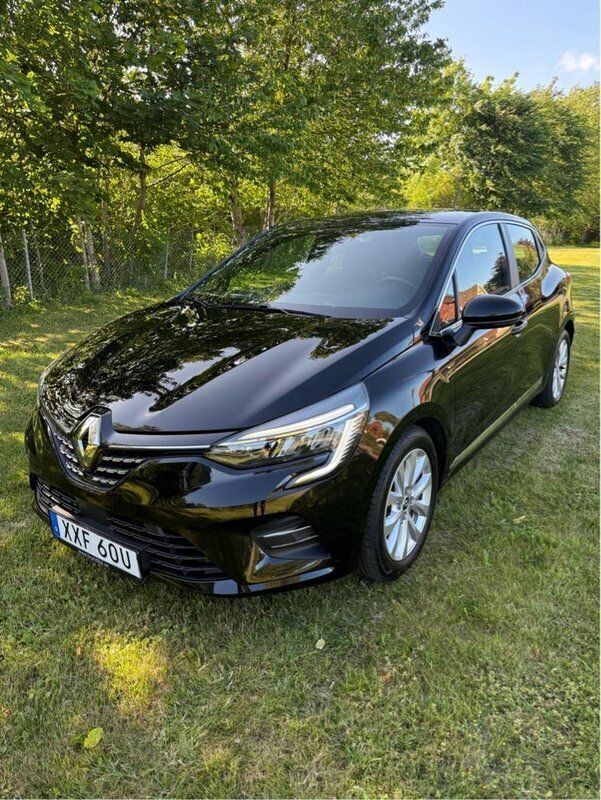 Svart Begagnad 2022 Renault Clio V Intens Halvkombi | 144 000 kr (Marknadspris) - Bild 1/4
