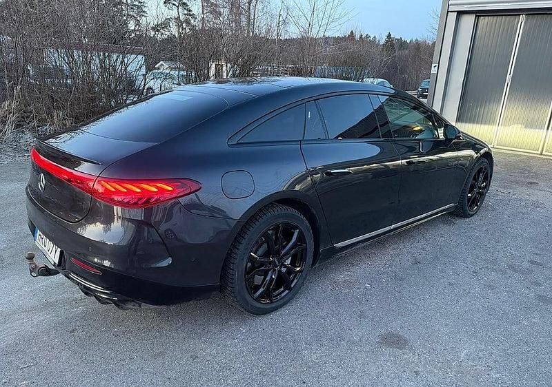 Begagnad Mercedes EQS450+ AMG line 264 kW (360 HK) 2021 Grå Halvkombi
