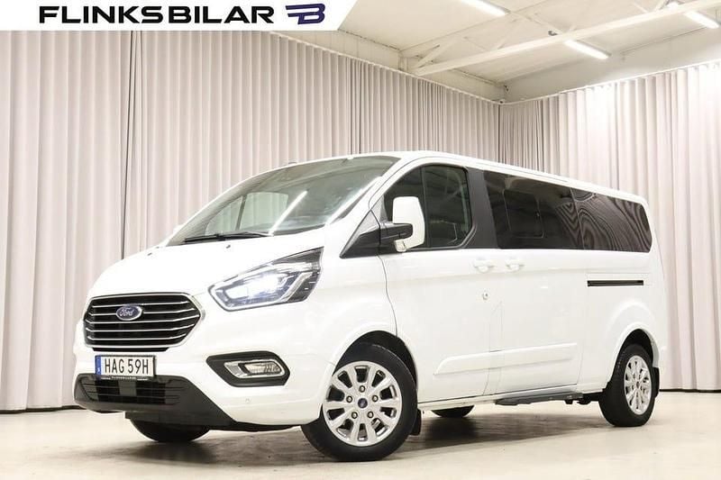 Vit Begagnad 2020 Ford Tourneo Custom Van | 359 800 kr (Marknadspris) - Bild 1/4