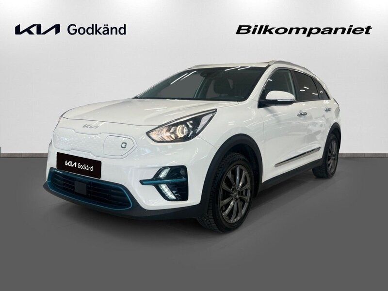 Vit (clear white ) Begagnad 2021 Kia e-Niro Advance SUV | 269 900 kr (Marknadspris) - Bild 1/3