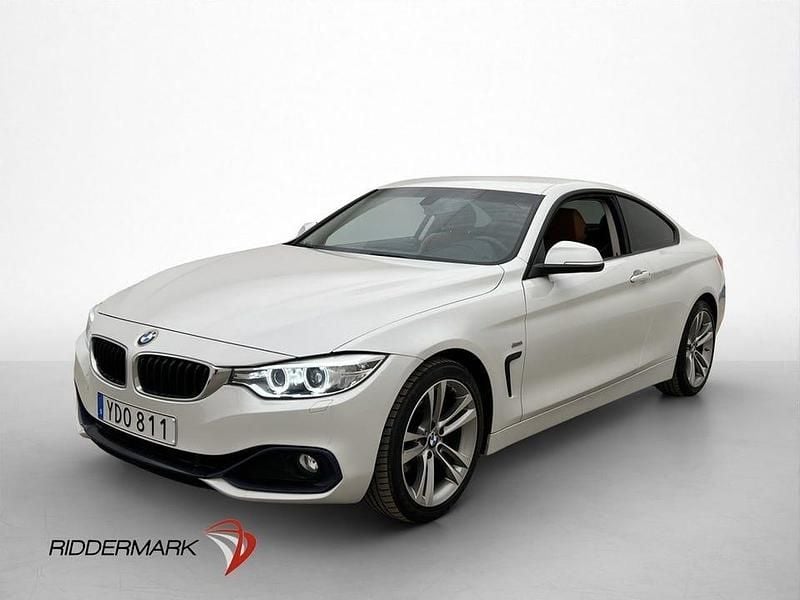 Begagnad BMW 420 Sport Line 184 HK (135 kW) 2016 Vit Sportkupé