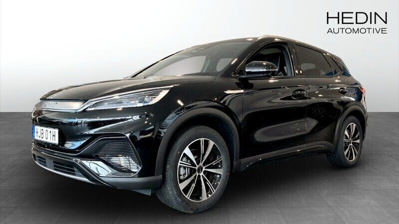 Svart (black) Ny 2024 BYD Atto 3 Comfort SUV | 493 400 kr - Bild 1/4