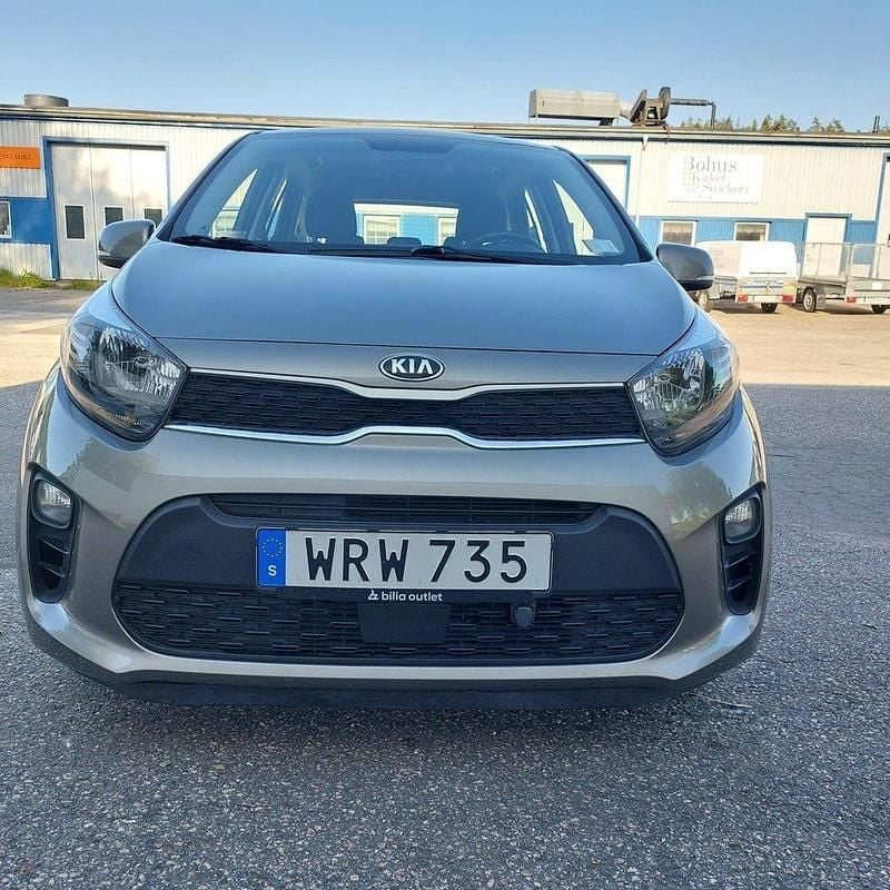 Grå Begagnad 2019 Kia Picanto Halvkombi | 115 000 kr (Bra pris) - Bild 1/4