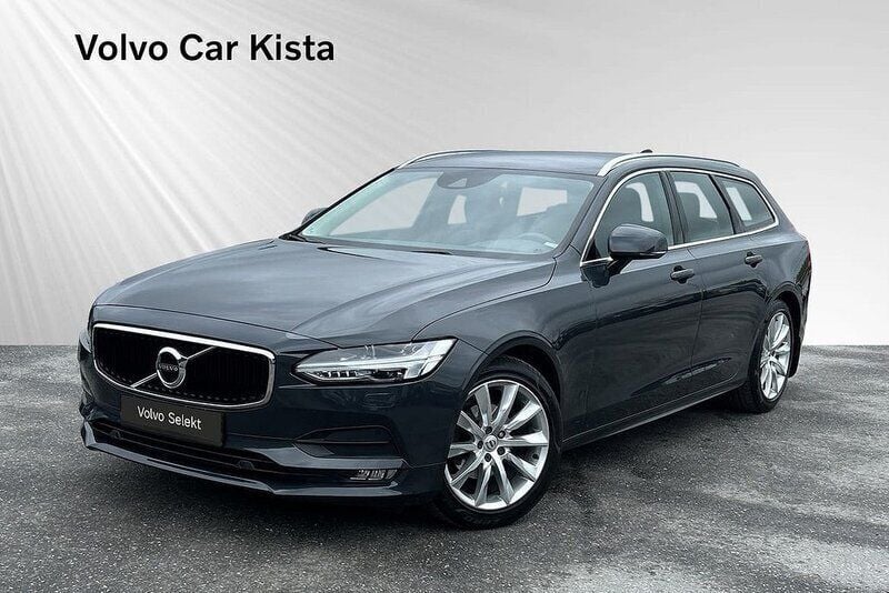 Grå Begagnad 2019 Volvo V90 Momentum Kombi | 319 900 kr (Dyr) - Bild 1/3