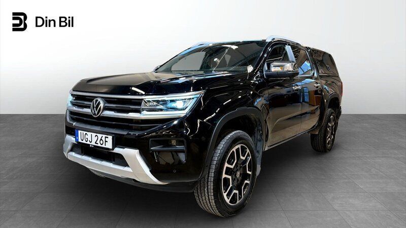 Svart Begagnad 2023 VW Amarok Style Pickup | 669 900 kr - Bild 1/4