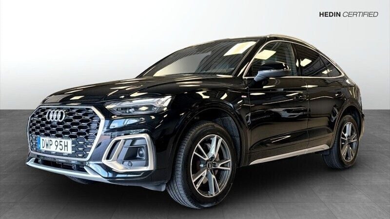 Svart (black) Begagnad 2021 Audi Q5 Sportback S-Line SUV | 479 900 kr (Marknadspris) - Bild 1/4