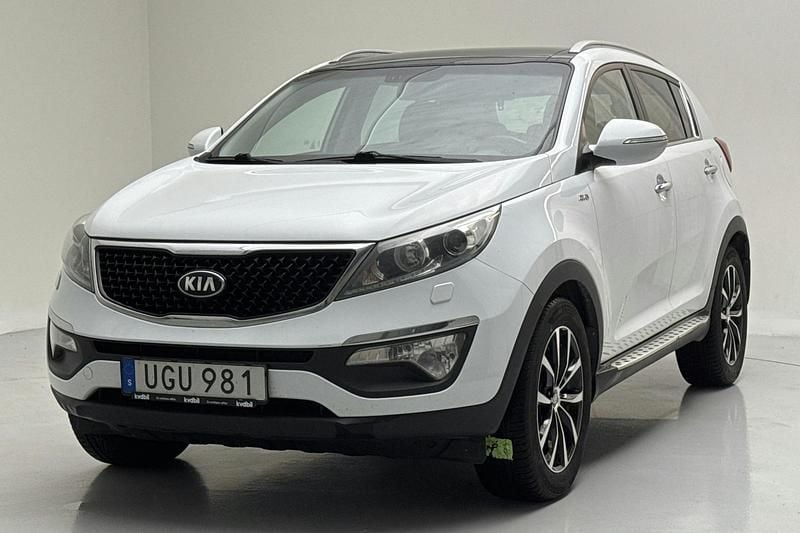 Vit Begagnad 2014 Kia Sportage SUV | 94 000 kr (Bra pris) - Bild 1/4
