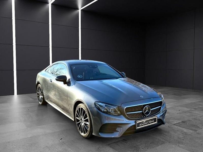 Begagnad Mercedes E400 333 HK (244 kW) 2017 Grå Sportkupé