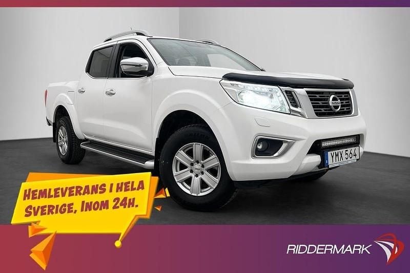 Vit Begagnad 2018 Nissan Navara Tekna Pickup | 249 800 kr (Marknadspris) - Bild 1/3