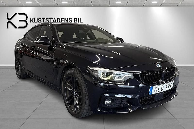Svart Begagnad 2018 BMW 420 Gran Coupé M Sport Sportkupé | 219 900 kr (Marknadspris) - Bild 1/4