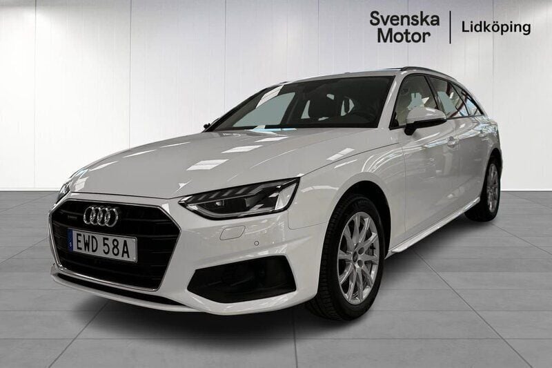 Vit Begagnad 2021 Audi A4 Proline Kombi | 309 900 kr (Marknadspris) - Bild 1/4