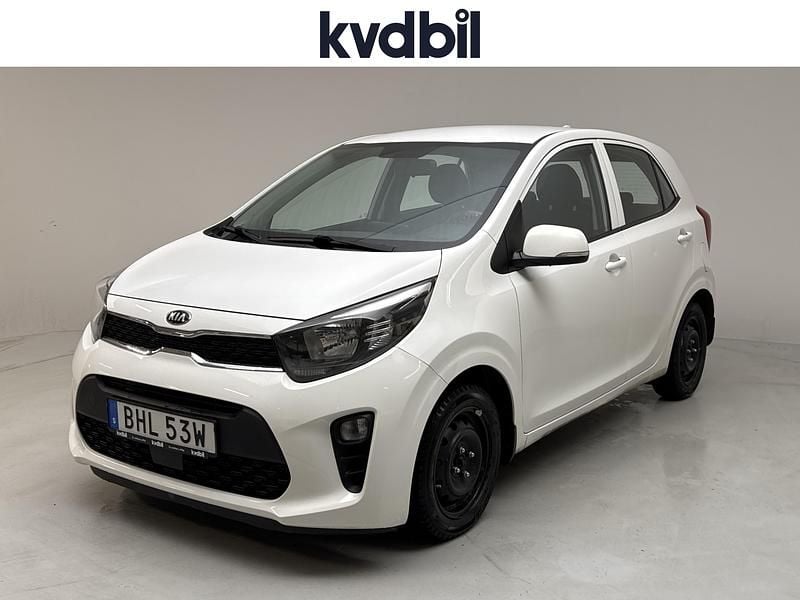 Vit Begagnad 2019 Kia Picanto Halvkombi | 86 000 kr (Marknadspris) - Bild 1/3