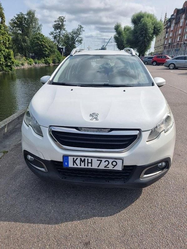 Vit Begagnad 2014 Peugeot 2008 SUV | 58 000 kr (Marknadspris) - Bild 1/4