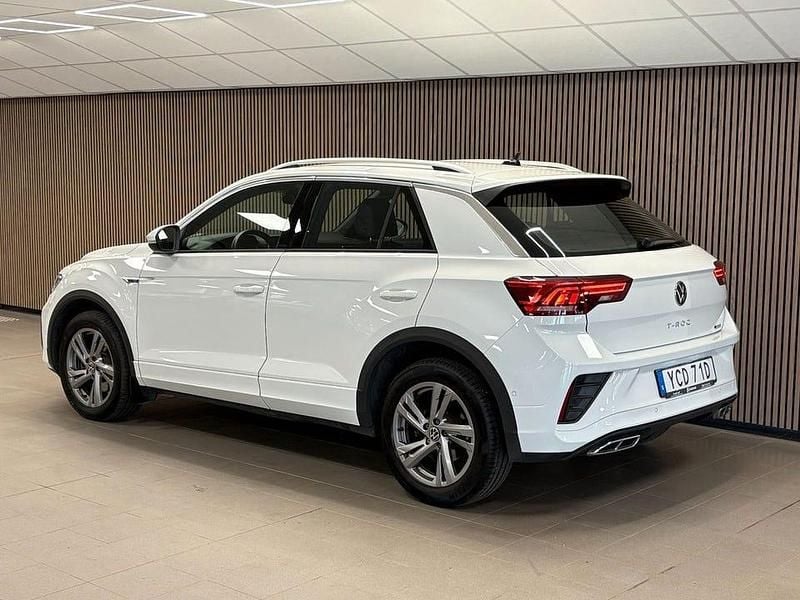 Begagnad VW T-Roc R-line 150 HK (110 kW) 2022 Vit SUV