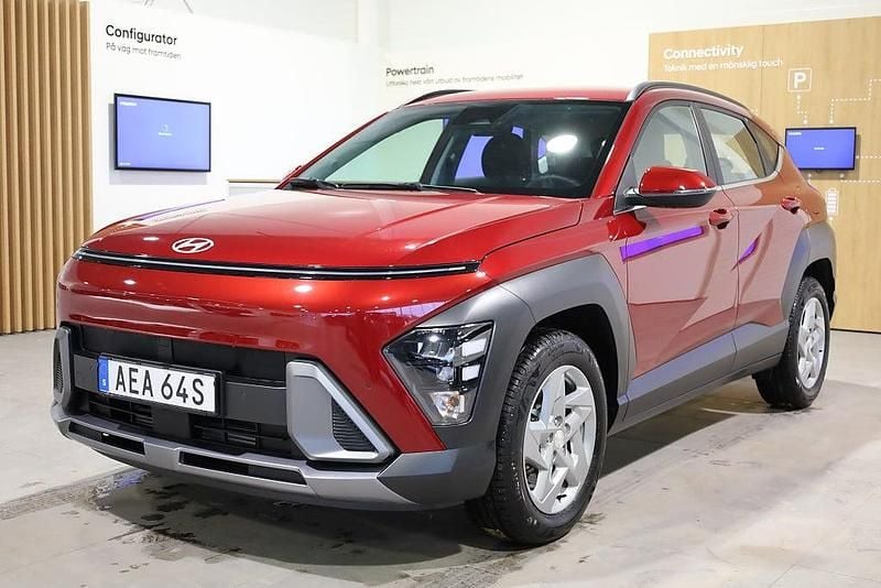 Begagnad Hyundai Kona Essential 120 HK (88 kW) 2023 Röd SUV