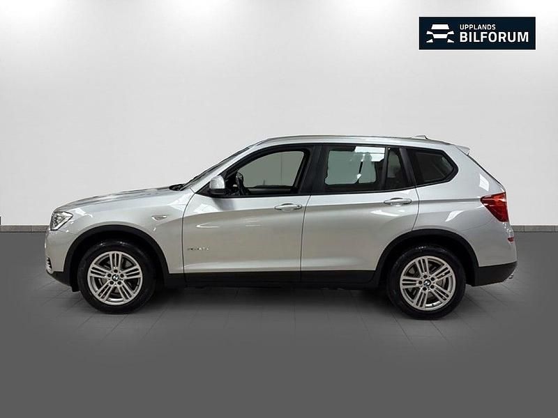 Begagnad BMW X3 190 HK (139 kW) 2017 Glaciärsilver metallic SUV