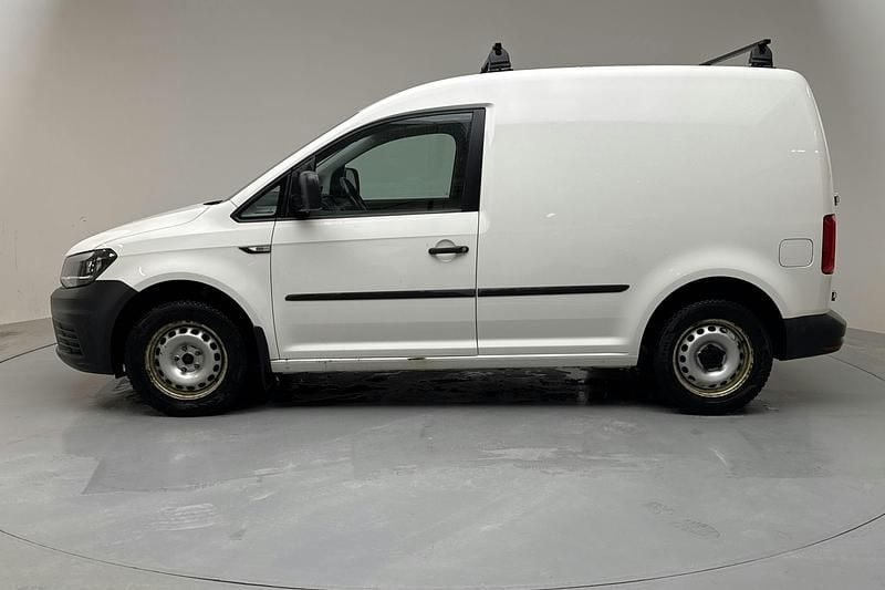 Begagnad VW Caddy 75 HK (55 kW) 2016 Vit Minibuss