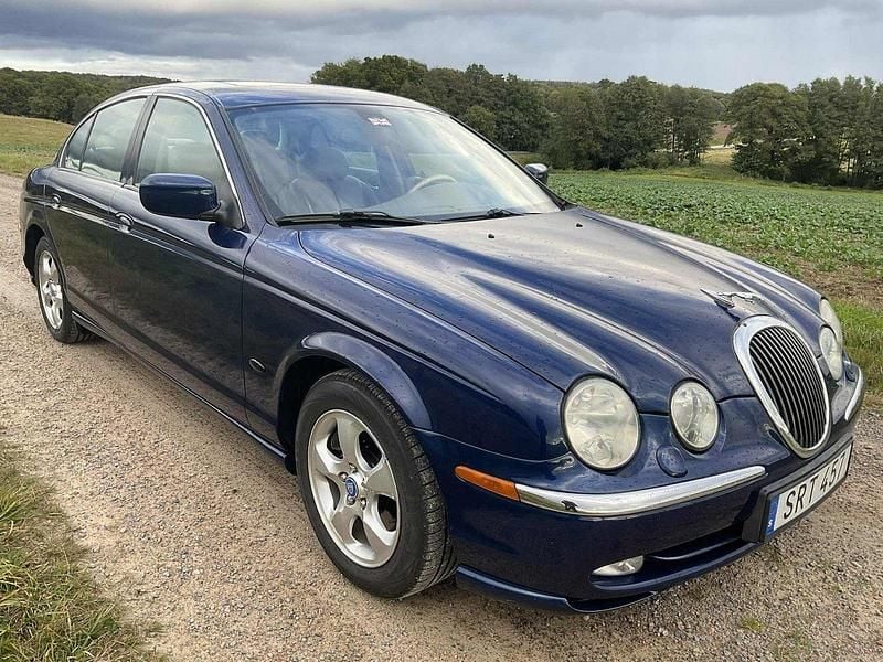 Blå Begagnad 2001 Jaguar S-Type S Sedan | 22 000 kr (Superpris) - Bild 1/4