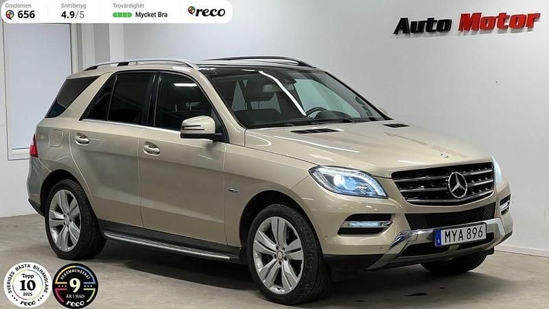 Ljusbrun Begagnad 2012 Mercedes ML250 SUV | 219 900 kr - Bild 1/3