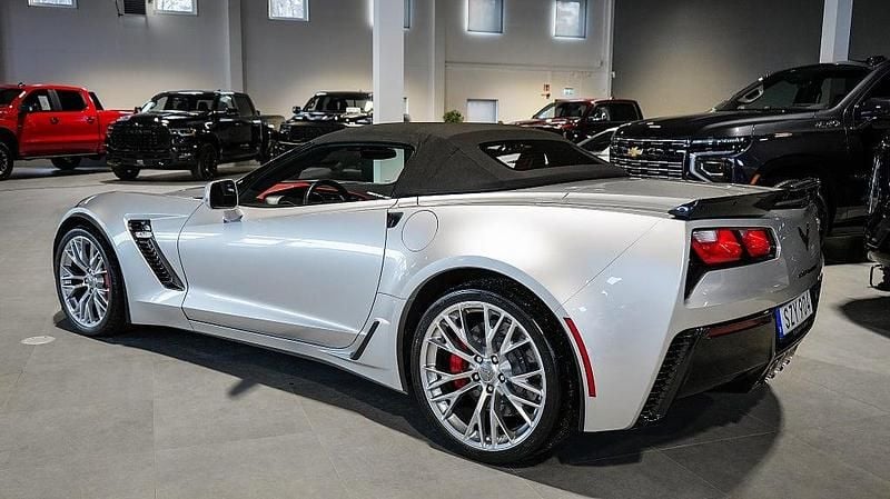 Begagnad Chevrolet Corvette Z06 660 HK (485 kW) 2015 Grå Cab