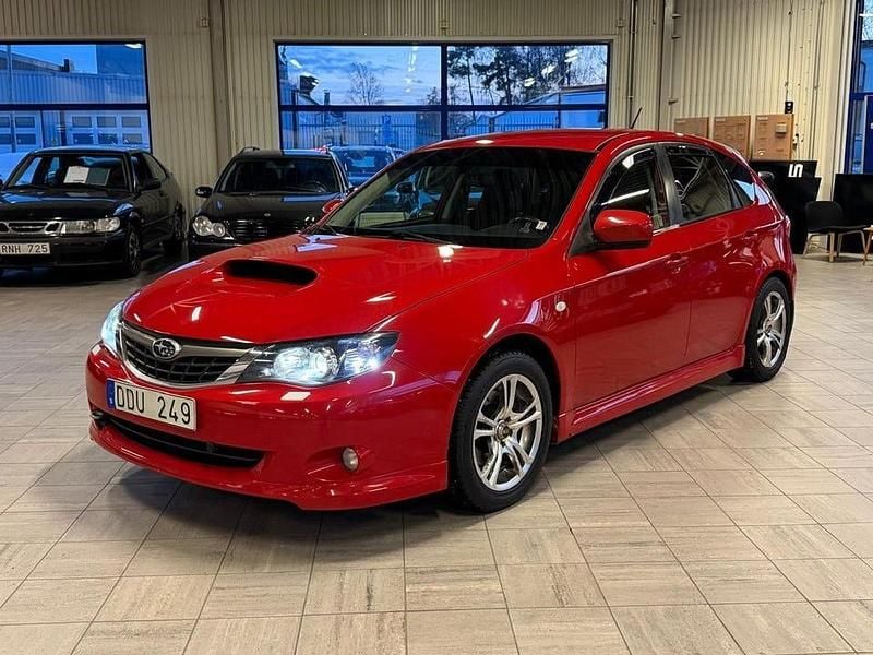 Röd Begagnad 2009 Subaru Impreza Active Kombi | 59 900 kr (Marknadspris) - Bild 1/4