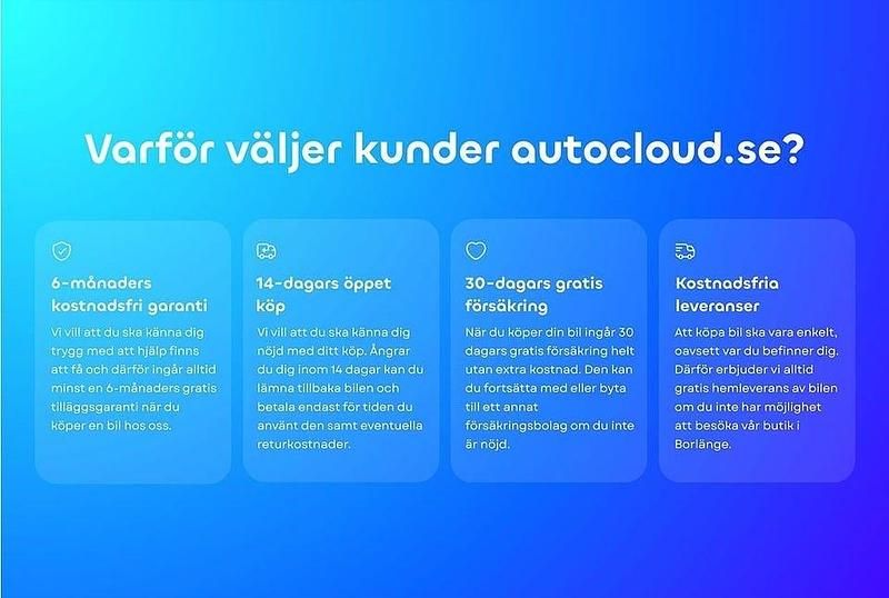 Begagnad Kia Ceed GT-Line 140 HK (102 kW) 2019 Blå Halvkombi