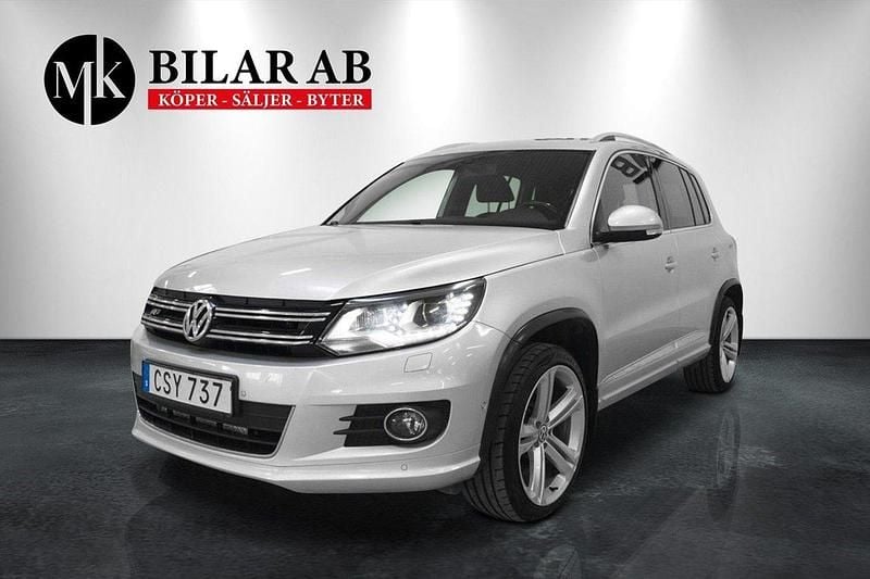 Silver Begagnad 2014 VW Tiguan Sportline SUV | 149 900 kr (Lite dyr) - Bild 1/4