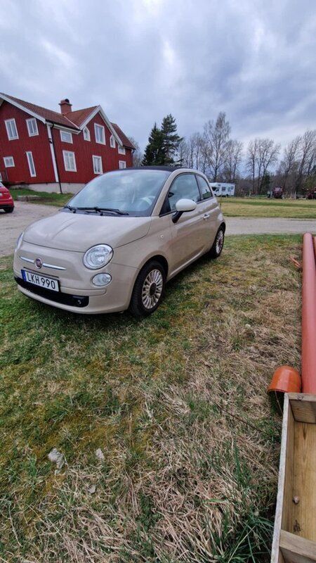 Brun Begagnad 2013 Fiat 500C Pop Cab | 59 000 kr (Bra pris) - Bild 1/4