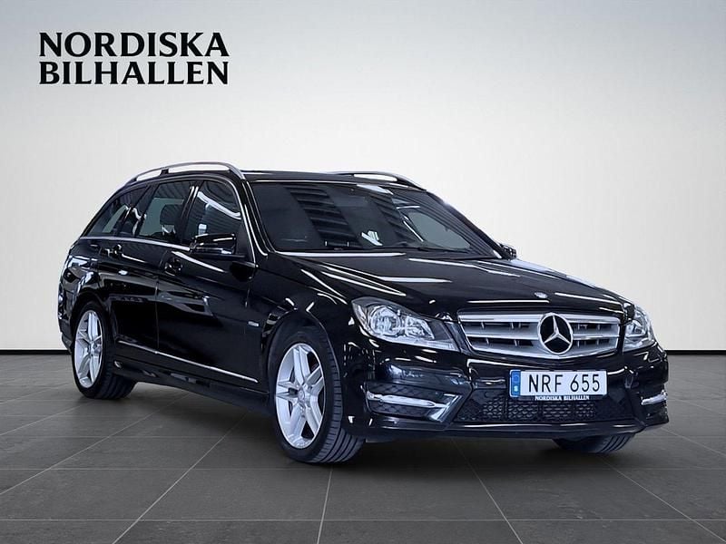 Svart Begagnad 2012 Mercedes C180 Avantgarde Kombi | 139 795 kr (Lite dyr) - Bild 1/4