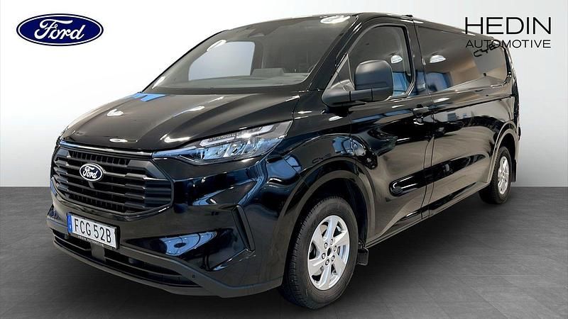 Svart (black) Begagnad 2023 Ford Transit Custom Trend Van | 479 000 kr (Bra pris) - Bild 1/4