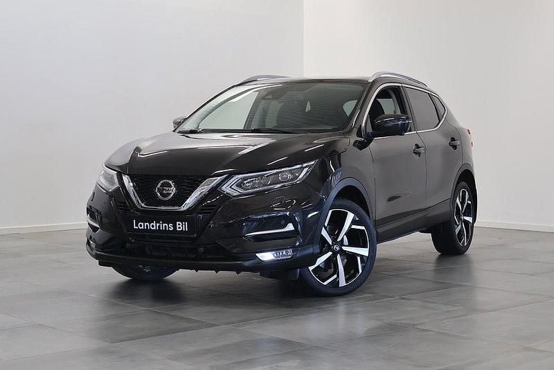 Svart Begagnad 2019 Nissan Qashqai Tekna SUV | 199 000 kr (Marknadspris) - Bild 1/4