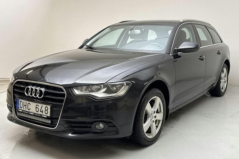 Svart Begagnad 2012 Audi A6 Kombi | 100 000 kr (Marknadspris) - Bild 1/4