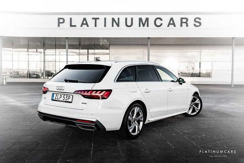 Begagnad Audi A4 S-Line 204 HK (150 kW) 2022 Vit Kombi