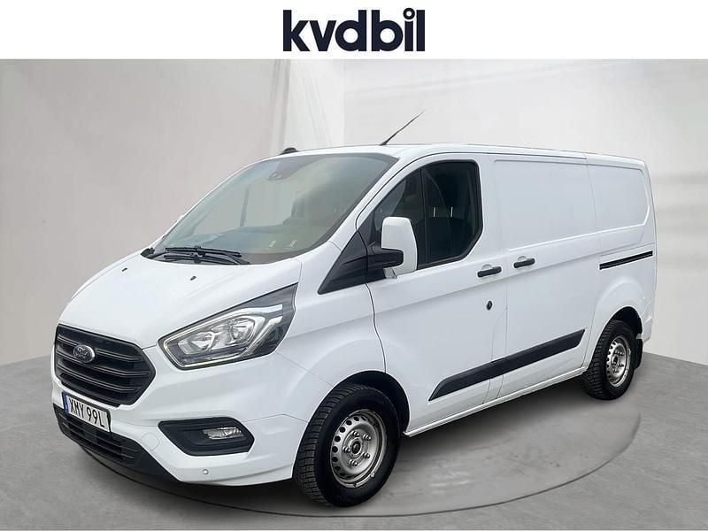 Vit Begagnad 2020 Ford Transit Custom Pickup | 172 900 kr (Marknadspris) - Bild 1/3