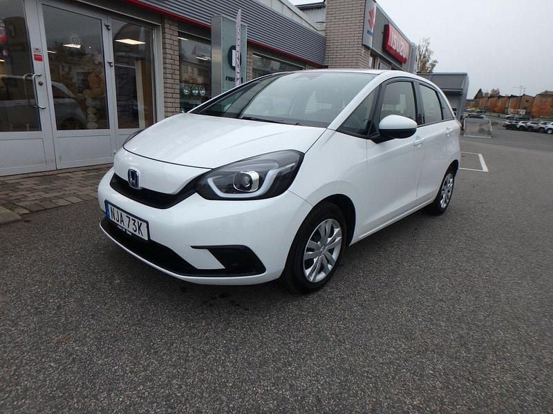 Vit Begagnad 2022 Honda Jazz Comfort Halvkombi | 199 000 kr (Marknadspris) - Bild 1/4