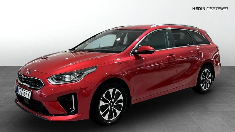 Röd (red) Begagnad 2020 Kia Ceed Sportswagon Advance Kombi | 199 900 kr (Marknadspris) - Bild 1/4