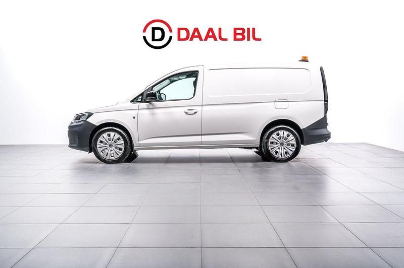 Vit Begagnad 2021 VW Caddy Maxi Minibuss | 289 700 kr (Dyr) - Bild 1/4