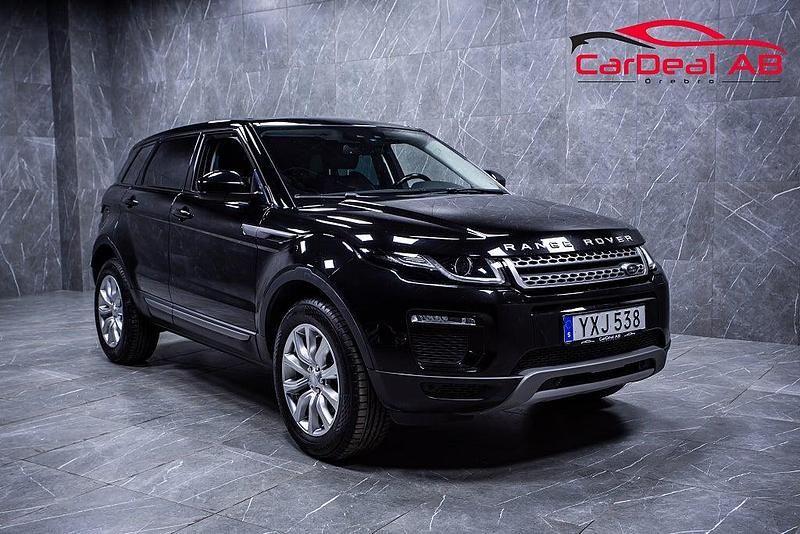 Begagnad Land Rover Range Rover evoque SE 150 HK (110 kW) 2017 Svart SUV