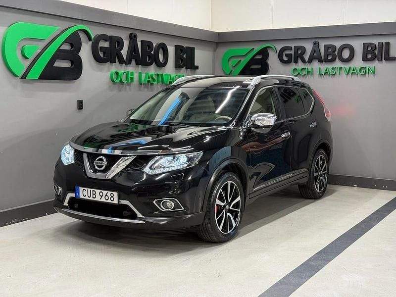 Svart Begagnad 2016 Nissan X-Trail SUV | 99 900 kr (Superpris) - Bild 1/4