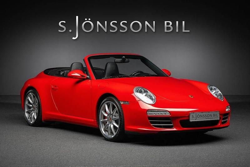 Röd Begagnad 2009 Porsche 911 Carrera Cabriolet Cab | 919 000 kr - Bild 1/4