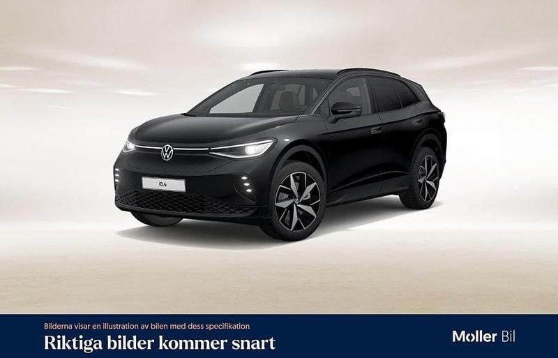 Svart Begagnad 2023 VW ID.4 GTX SUV | 409 900 kr (Marknadspris) - Bild 1/4